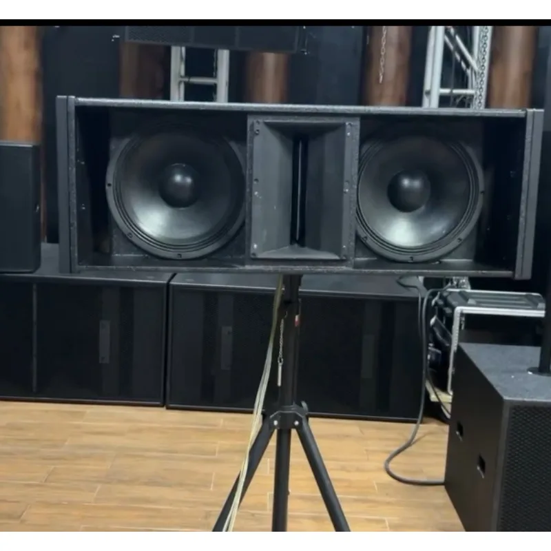 Outdoor professional high-power audio 12-inch driver line array speaker