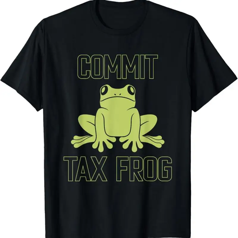 

Commit Tax Frog Business Animal Apparel T Shirt