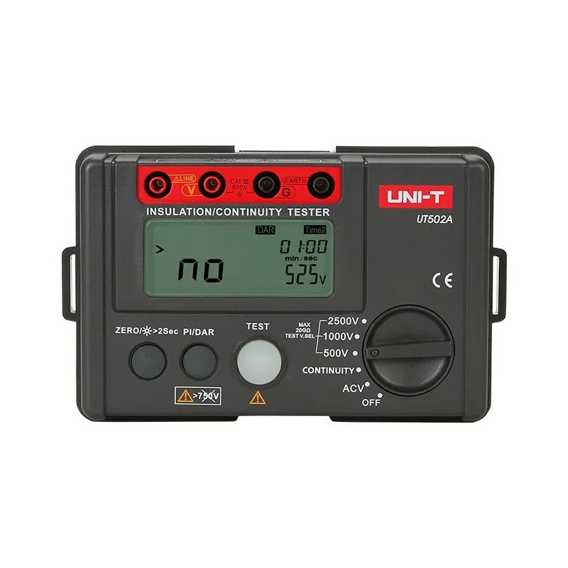 

UT502A Insulation Resistance meter with PI Polarization Index Dielectricand DAR Test