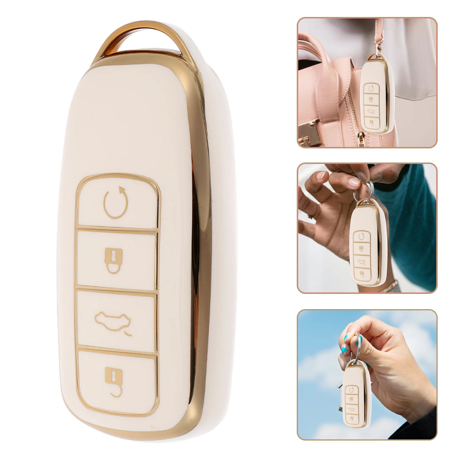 

Buttons Chery Ant Q1 Key Protective Cover Remote Control Cars Bracket Protector