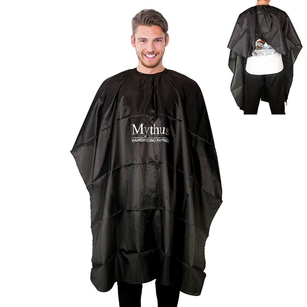 Mythus Newest Anti Static Hairdresser Apron Professional Barber Hair Cutting Cape Salon Cloth Adult Polyester Gown hairdresser