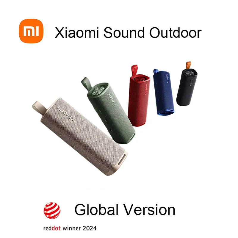 Xiaomi Sound Altavoz Bluetooth portátil para exteriores de 30 W, versión global con duración de batería de 12 horas, combinación estéreo TWS resistente al agua IP67
