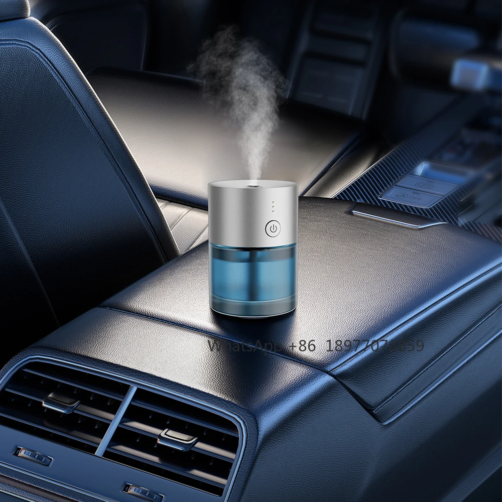 

New Arrival Portable Mini Electric Fragrance Oil Diffuser Ultrasonic CE Automatic Nebulizer Waterless Car Aroma Diffuser
