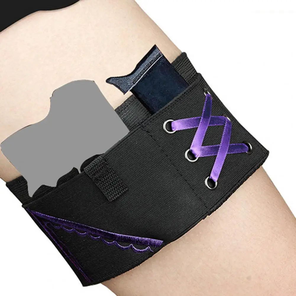 Women Thigh Holster Adjustable Invisible Leg Strap Non-slip Outdoor Hunting Thigh Strap Pistols Holder Leg Garter Wrap Belt