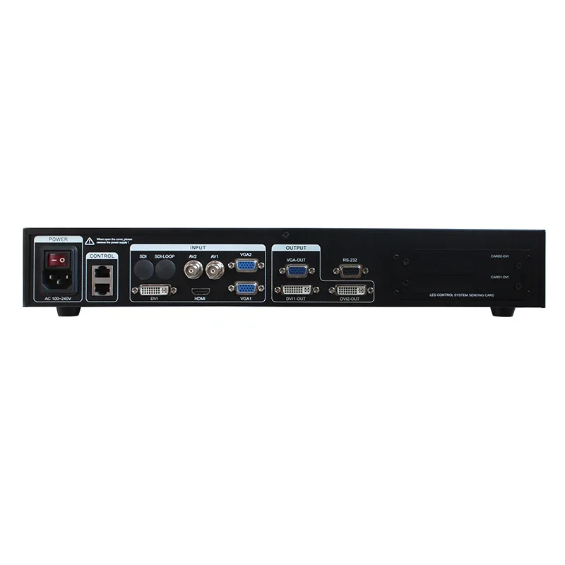 Linsn Nova Led Controller Card with Hd AMS-LVP506 4 Channel Color Quad Processor Led Rental Display Dvi Video Switcher Processor