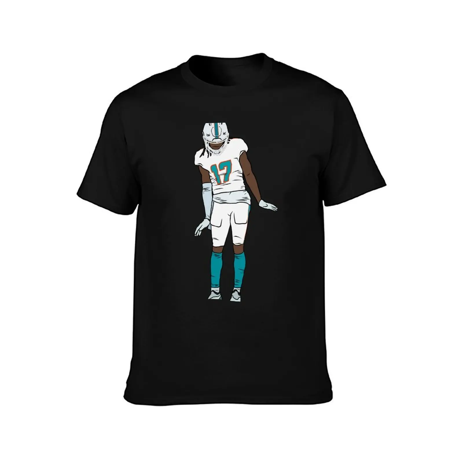 Jaylen Waddle Celebration T-Shirt Summer Casual Cotton Tee Oversized Streetwear Tops Vintage Graphic Print Unisex Men Women