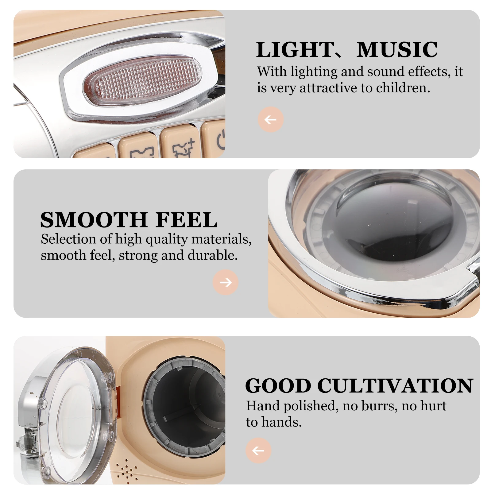 

Washing Machine Decorations Mini Toy Home Appliances Children's Plastic Miniature Machines
