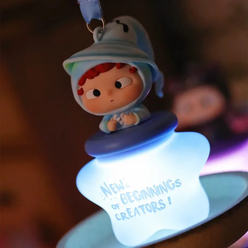 Ozai criação capítulo 7 pingente luminoso série caixa cega bonito luz noturna surpresa jogo na moda artesanal ornamento pingente brinquedo gi