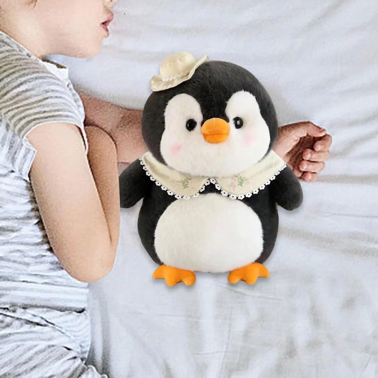 

Penguin Plush Toy Versatile Penguin Stuffed Animal for Adults Holiday Teens