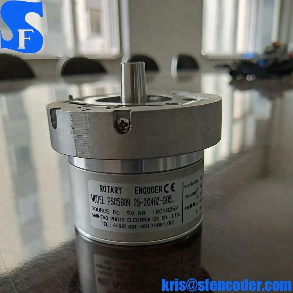 PSC58-9.25-2048Z-G05L Optical Rotary Encoder with 1VPP Output for Elevator Use Coupling Mounting