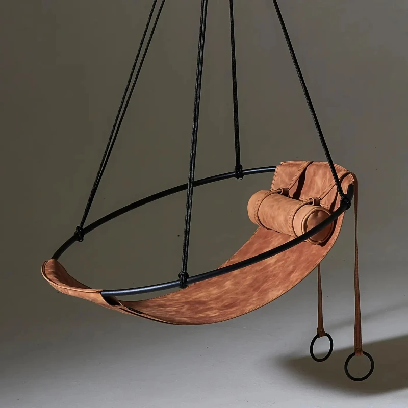 

Armchair Living Room Leather Art Leisure Chair Hanging Chair
