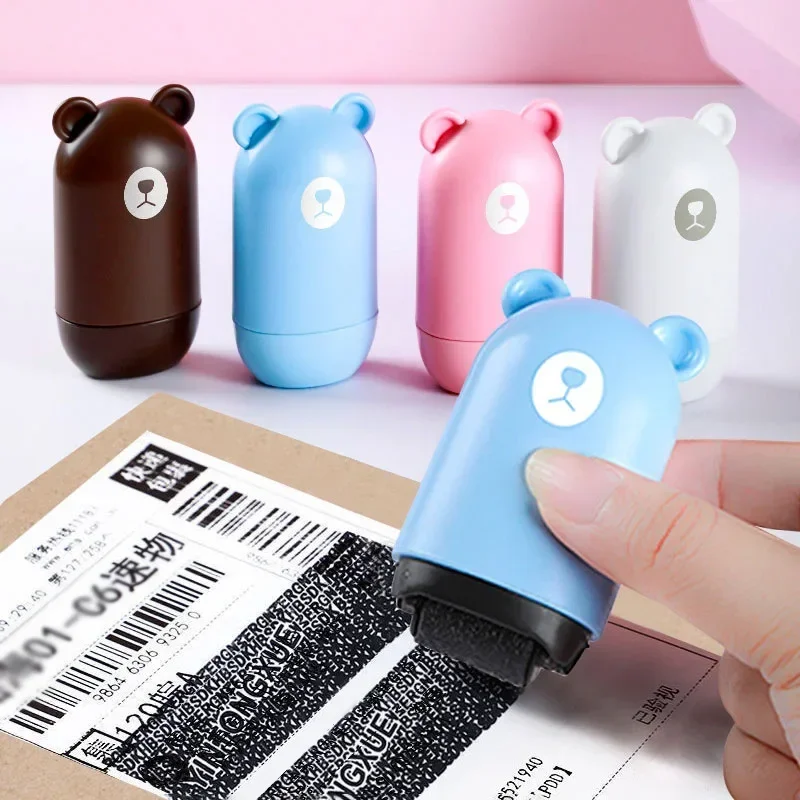 Privacy Confidential Data Guard Protection Roller Stamp for Security Stamp Roller Prevent Leakage of Confidential Information
