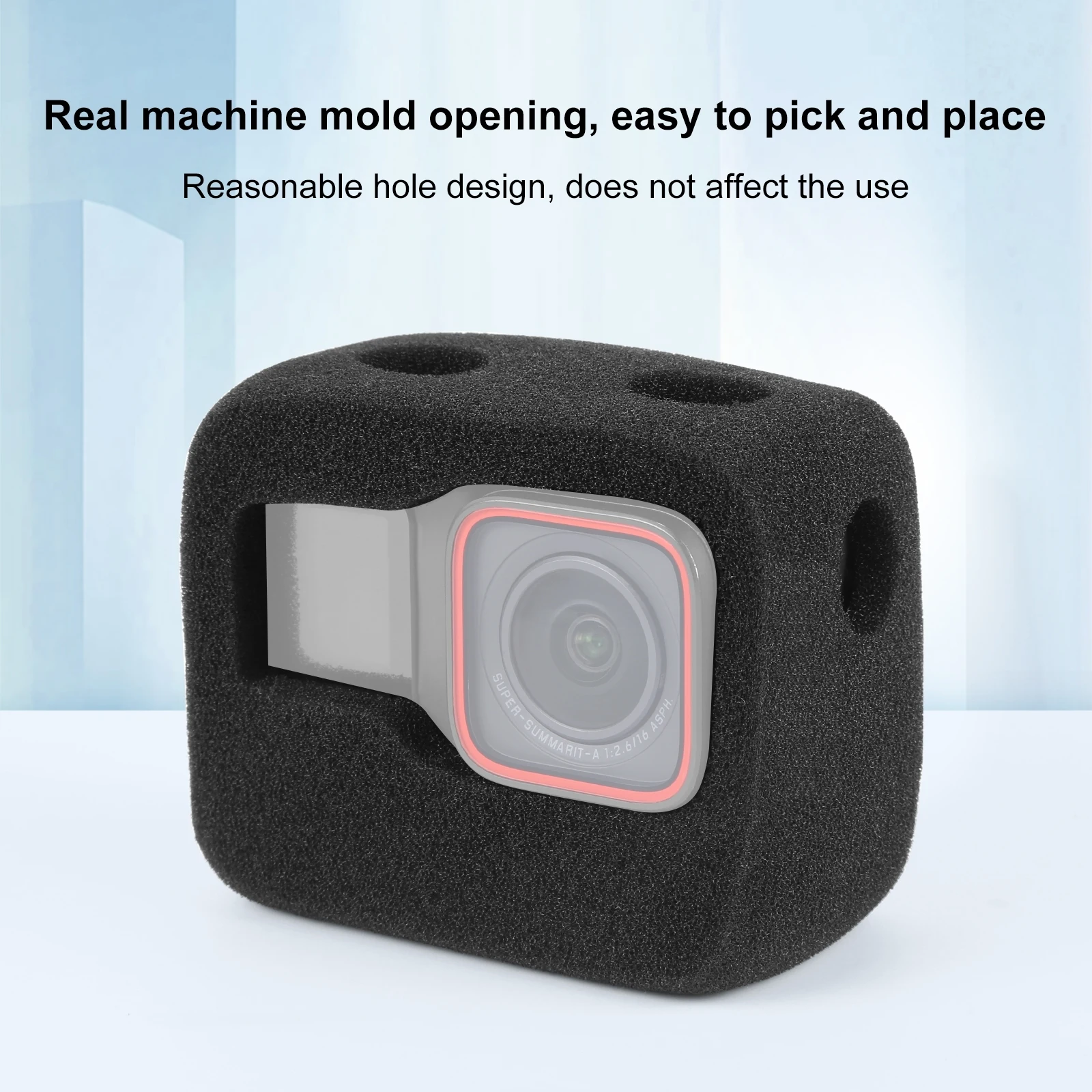 Für insta360 ace pro/ace Windschutz scheibe Geräusch reduzierung Aufzeichnung schaums chutz