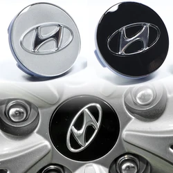 4PC 60mm 65mm Car Wheel Center Cap Hub Covers Badge For Hyundai I10 I20 I30 I40 IX20 IX35 Tucson Solaris Accent Auto Accessories