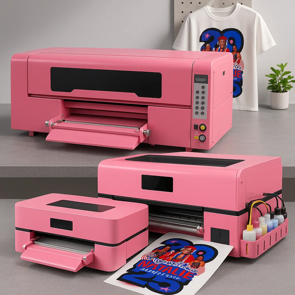 Dual-Purpose A3 XP600 Printer | Print Soft Cotton & Rigid Surfaces Easily