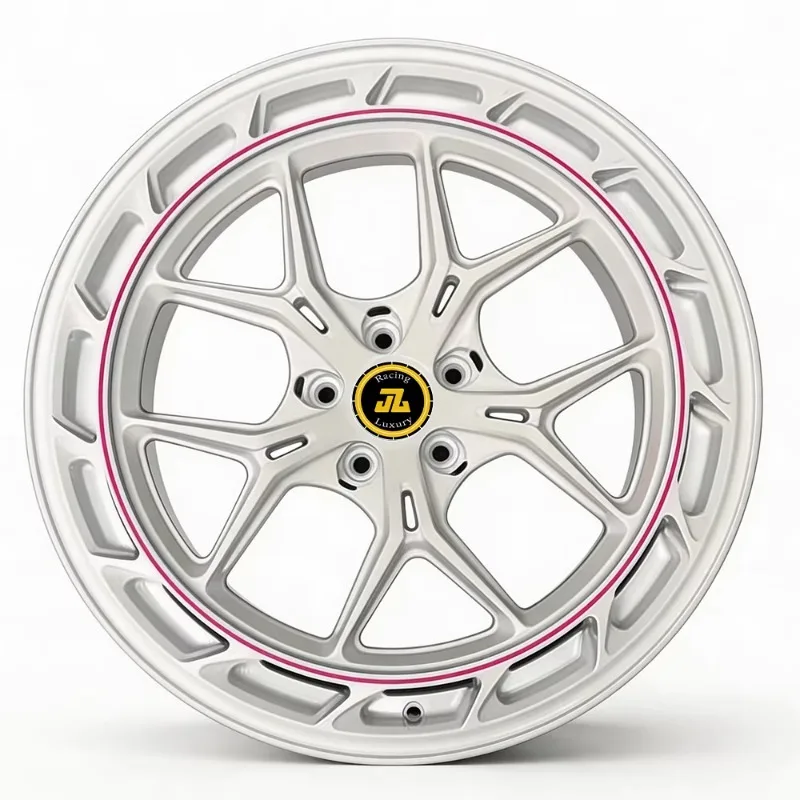 Custom White pink Popular Stylish 1-pieces Rim 17 18 19 20 21 22 Inch Wheels Forged Wheels Rims F10 F15 G05 Custom Forged Wheels