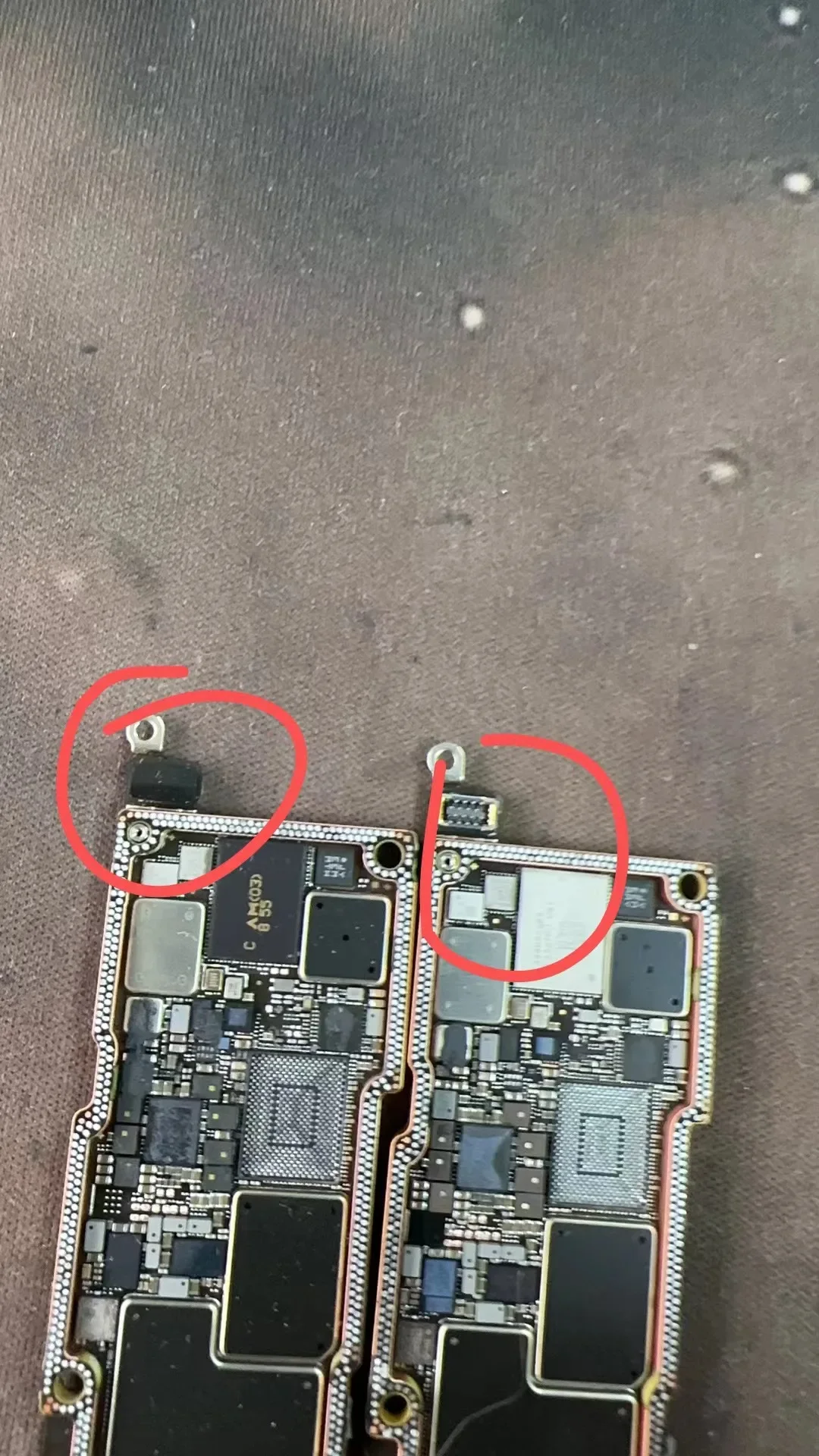 コンピュータ・IT iPhone14pro Cnc separado placa-mãe polimento cpu rf placa lógica swap cpu
