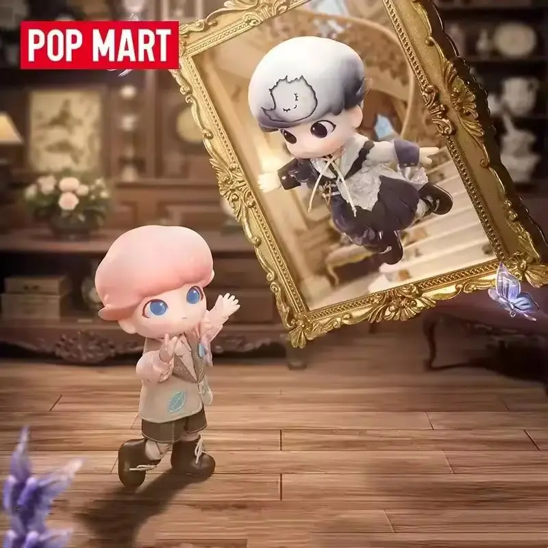 팝마트 디무 젠틀맨 시리즈 1/8 독특한 미학 선물 팝컬처 애호가를 위한 한정판 비닐 장난감 수집품 피규어