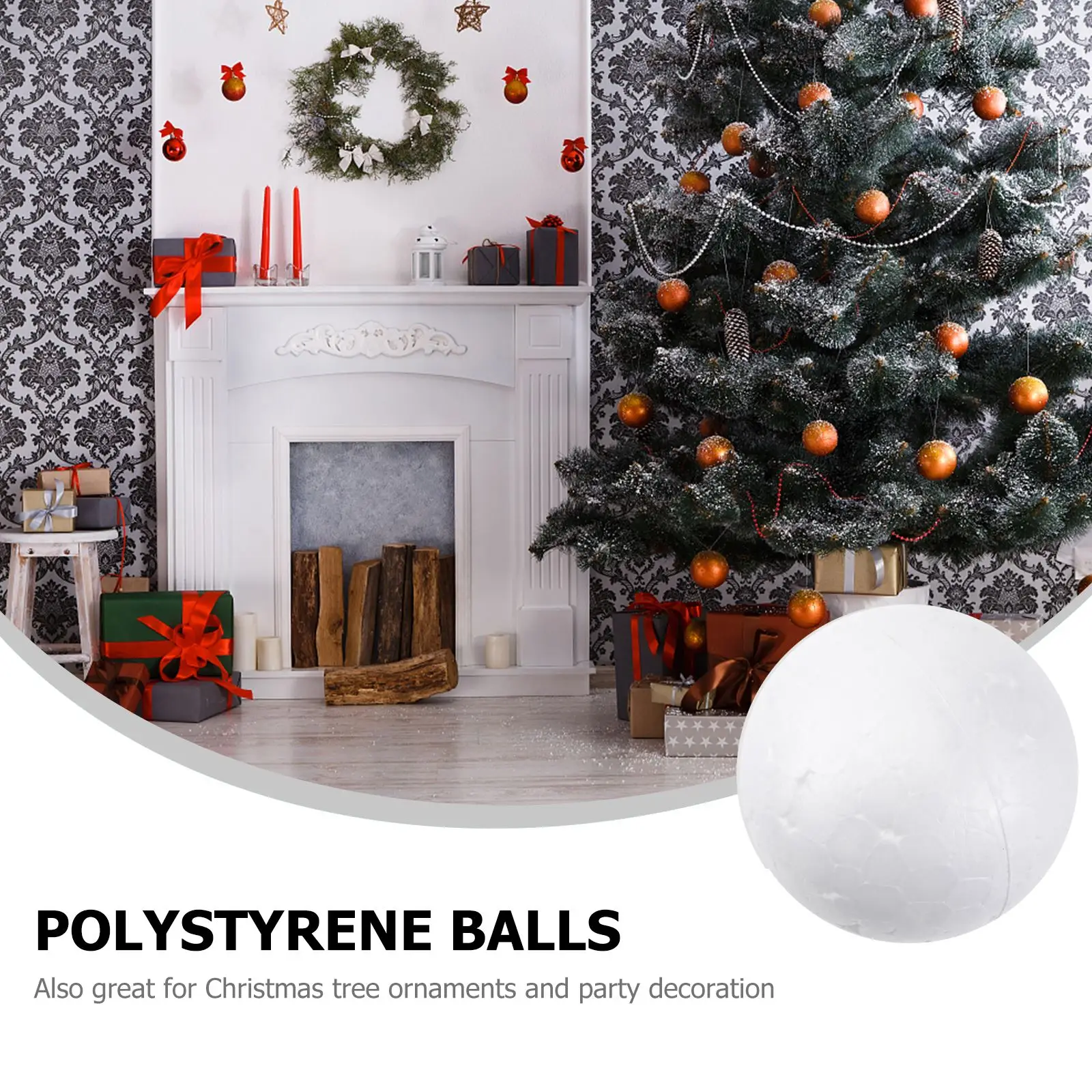 Weißer Schaumstoff Stress Bulk Foam Ballsation Modeling Craft Solid Polystyrol Round Spheres DIY Stuff Balls For Wedding Party