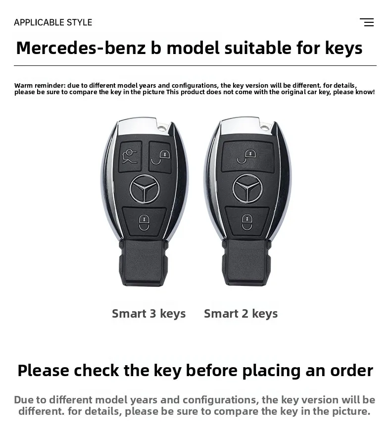 حافظة مفاتيح السيارة غطاء شل فوب لمرسيدس بنز A C E S Class W204 W205 W212 W213 W176 GLC CLA AMG W177 اكسسوارات السيارات