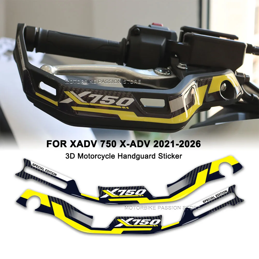 xadv750 Motorcycle Sticker Waterproof Motorcycle Hand Guard Sticker Motorcycle Accessories For XADV750 X-Adv 2021-2026 2025 2024