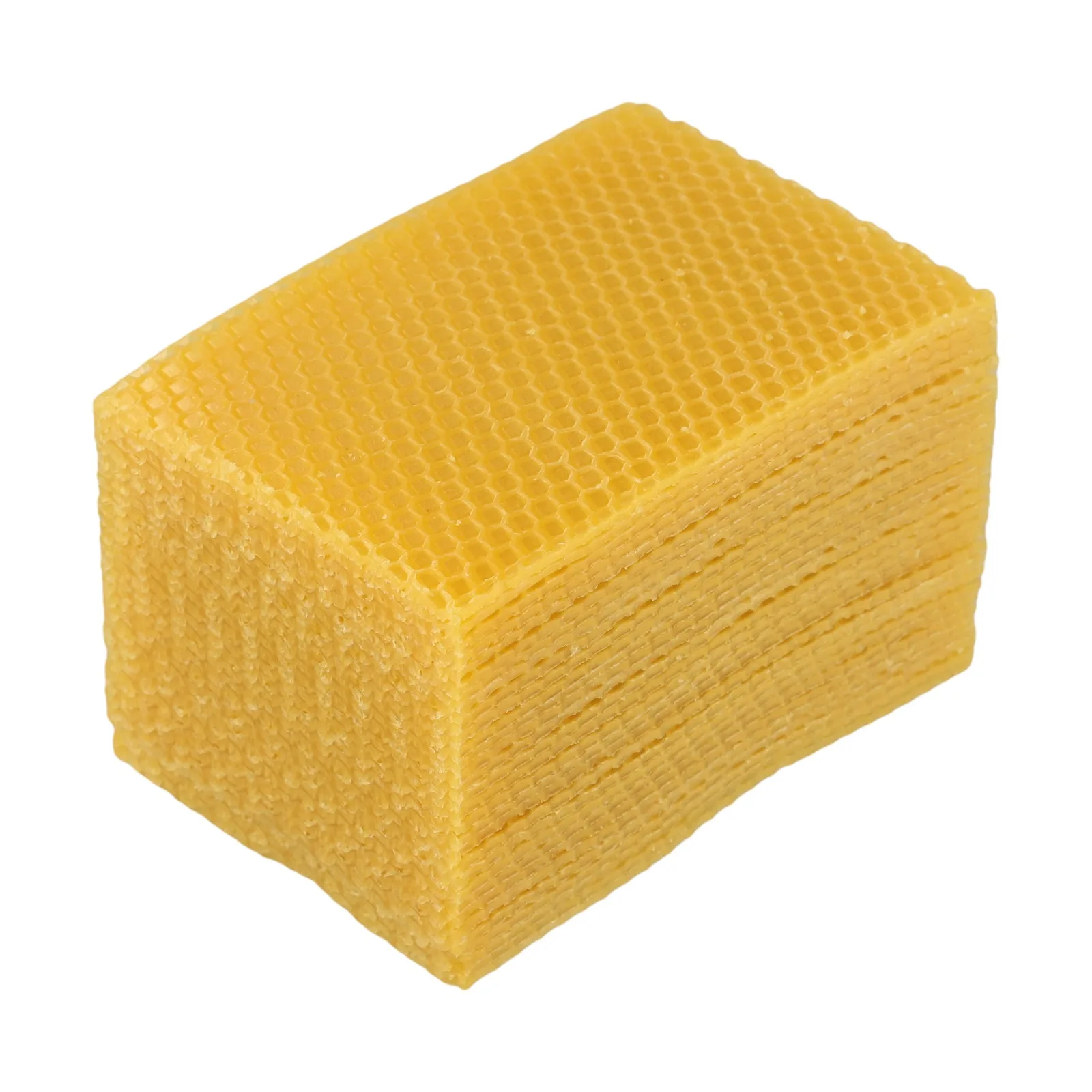Natural Beeswax Beehive Foundation 30Pc Sheets for Nest Building and Candle Making Supplies for Beekeepers 13 2 x 9cm