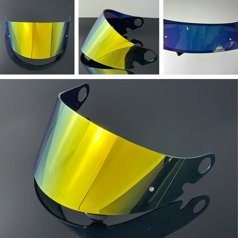 GLAMSTER Helmvisier für SHOEI GLAMSTER, winddichte Linse, Gesichtsschutz, beschlagfrei, Visiere, Anti-UV-Sonnenschutz, Visera Casco Moto