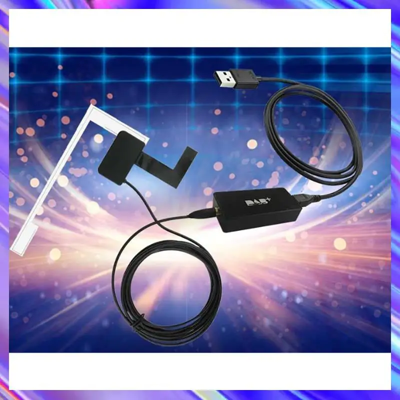 A24U DAB + Empfänger Antenne Für Android Für Kanal Liste LOGO App Verwenden Auto Radio Stereo Player Mit USB Adapter automatische Scan