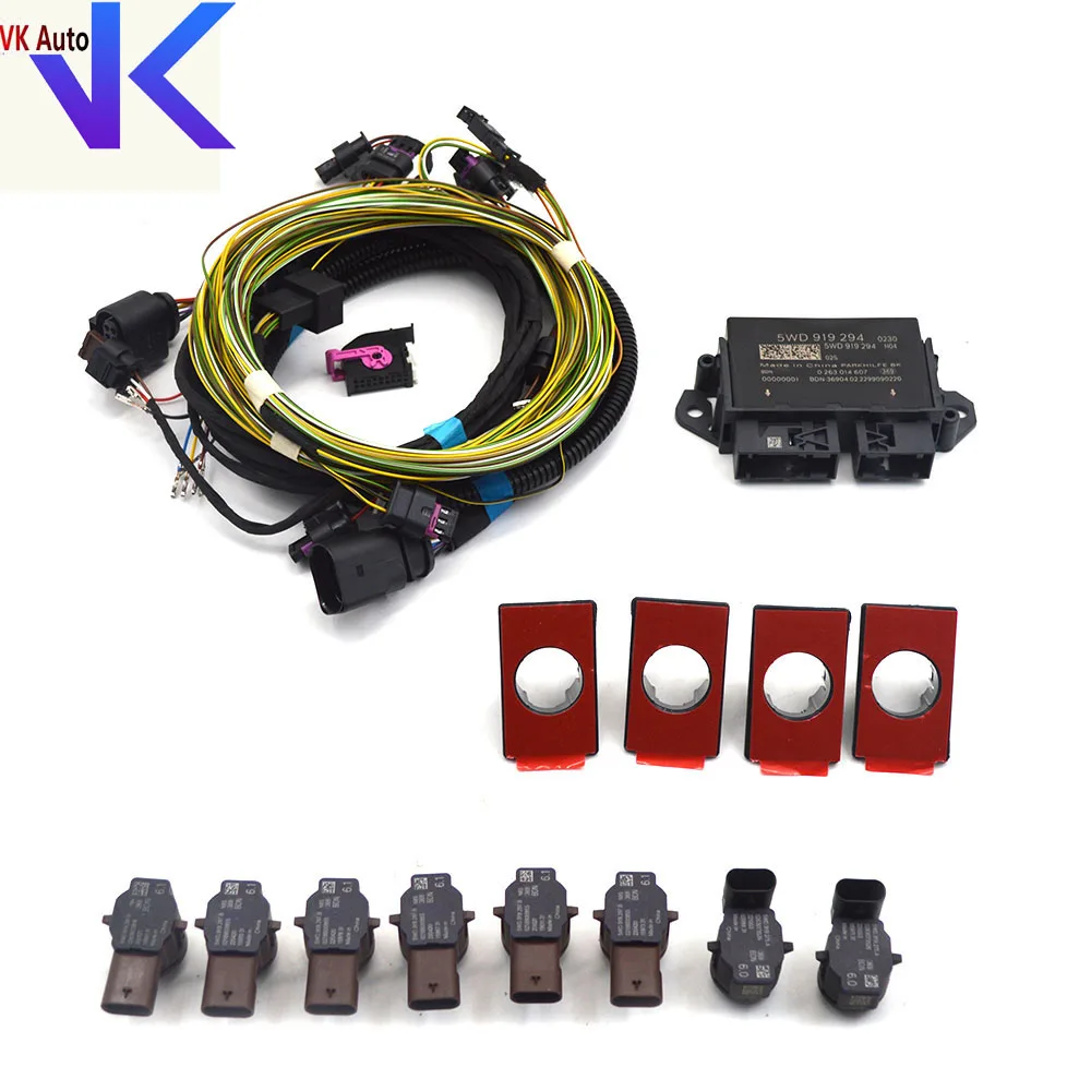 

For VW Golf MK8 5WD 919 297 B 5WD 919 275 A 5WD 919 294 Parking aid control unit radar sensor front and rear 8K parking aid OPS