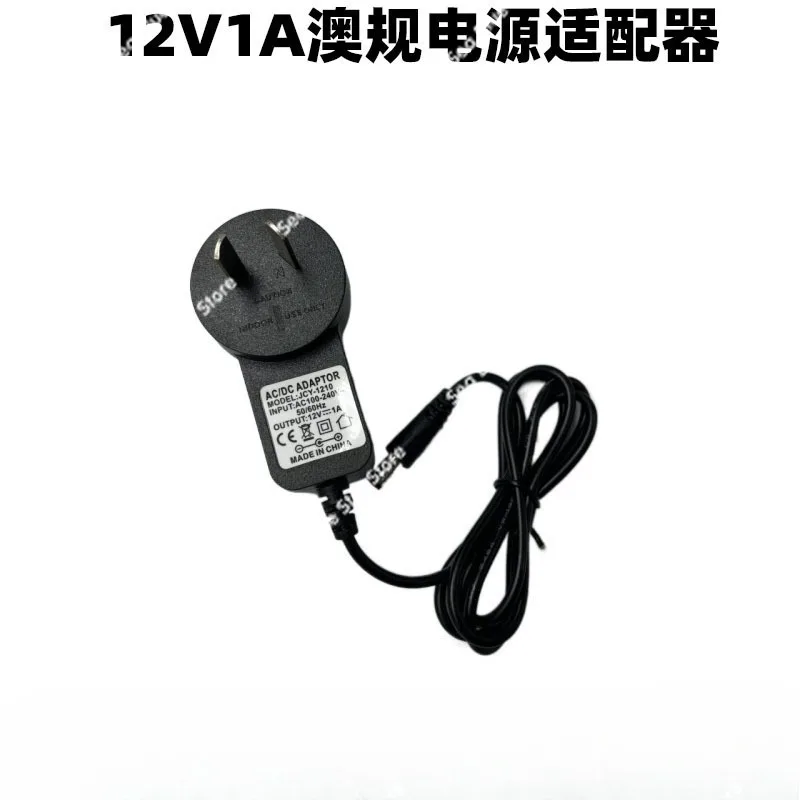 Australian 12V1A power adapter LED light strip light strip 12V1A power supply 12W switching power supply