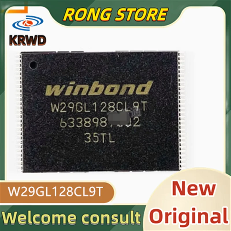 4PCS W29GL128CL9T New and original W29GL128CL9 29GL128CL9T TSOP-56