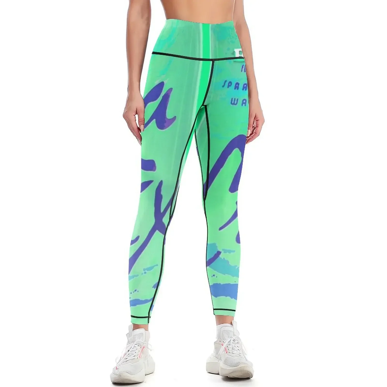 

Baja Blast La Croix Leggings leggins push up woman Women's high waist sports for push up push up tights for Womens Leggings