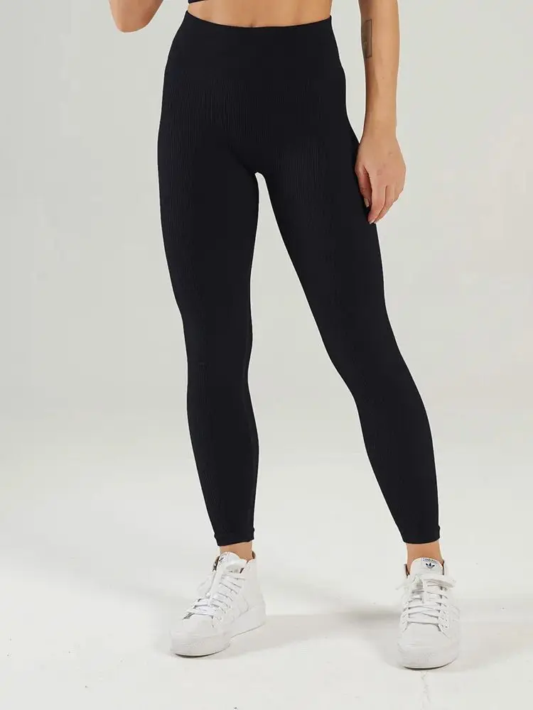 Sexy High Waist Sports Fitness Push Up Leggings Women Sportswear Workout  Running Trousers Activewear Slim Pants