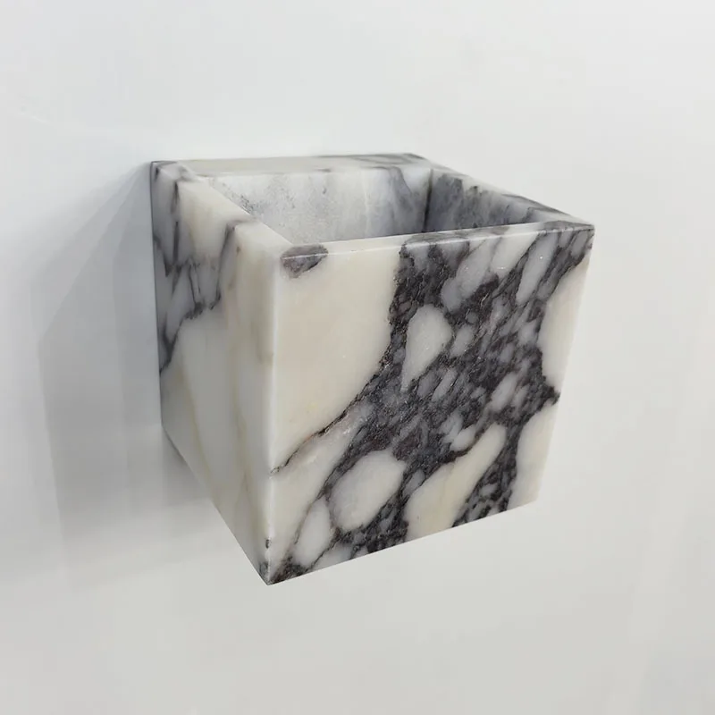 

Outdoor waterproof wall lamp purple pure natural marble bedroom corridor entrance wabi sandy wind medieval bedside lamp