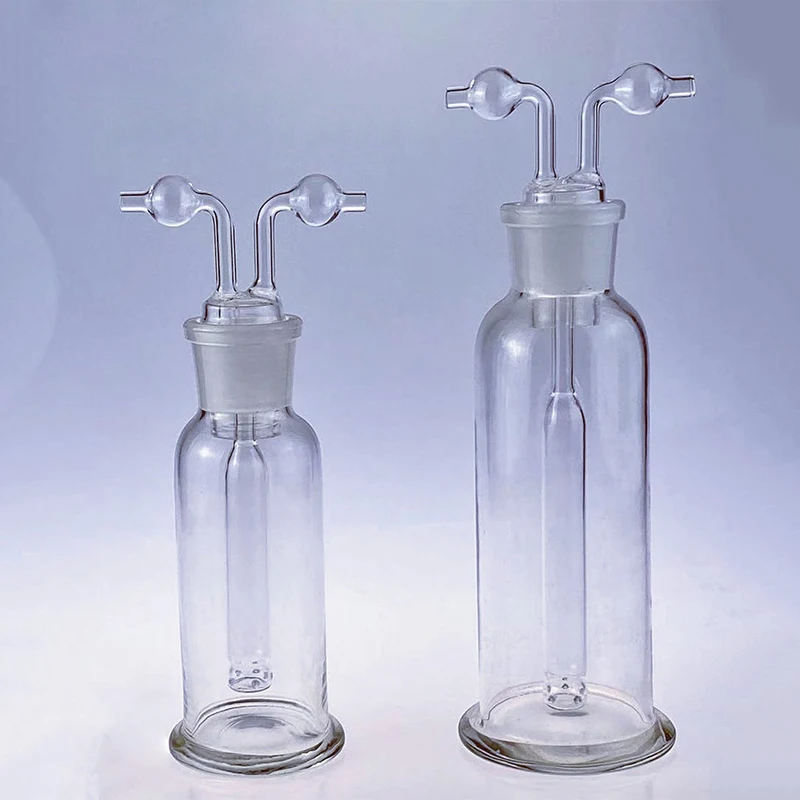 500ML Monteggia Gas Washing Bottle,Porous Gas Bottle Washing,lab Glassware