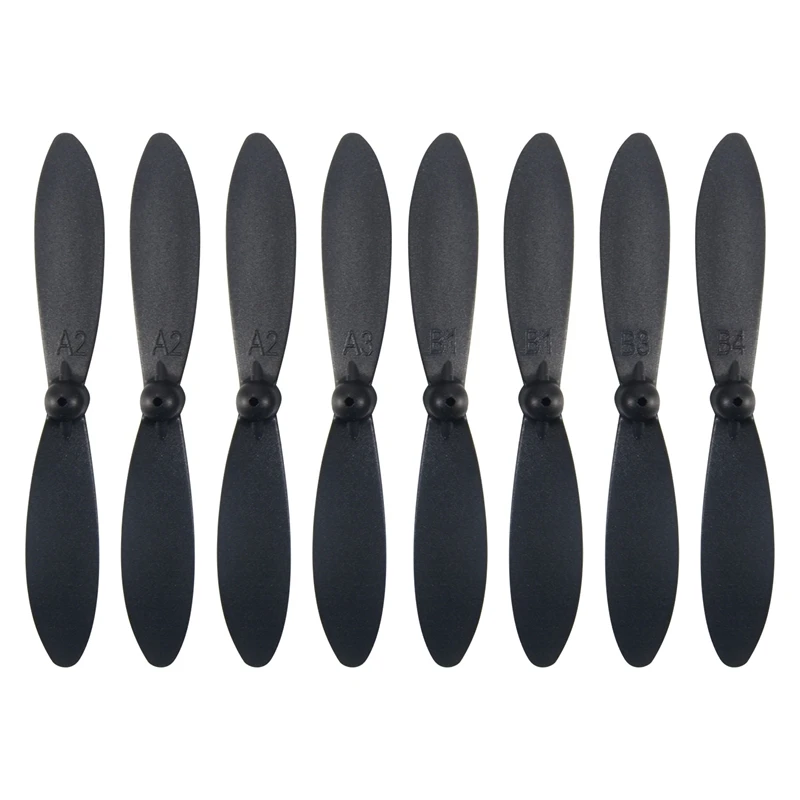 8Pcs CW CCW Blade Propeller for Wltoys XK A110 A120 A130 A380 RC Plane Spare Parts