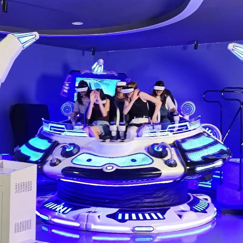 VART UFO 5 Seats Multiplayer Virtual Reality Game Chair Vr 360 Cinema 9D Flight Simulator Vr Station Vr Game Machine