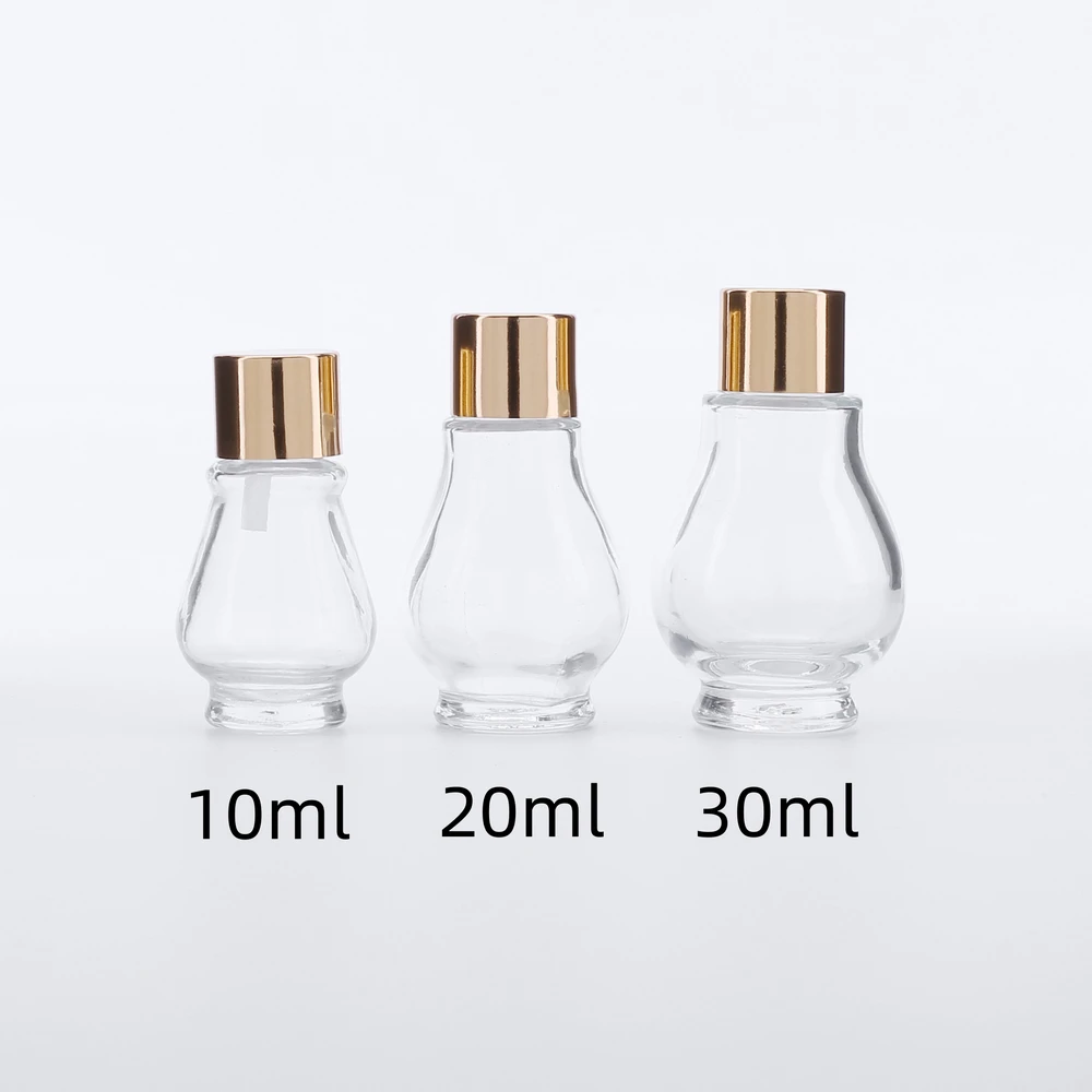 

500pcs 10ML 20ML 30ML Clear Glass Drop Bottle Aromatherapy Liquid For Essential Basic Massage Oil Pipette Bottles Refillable