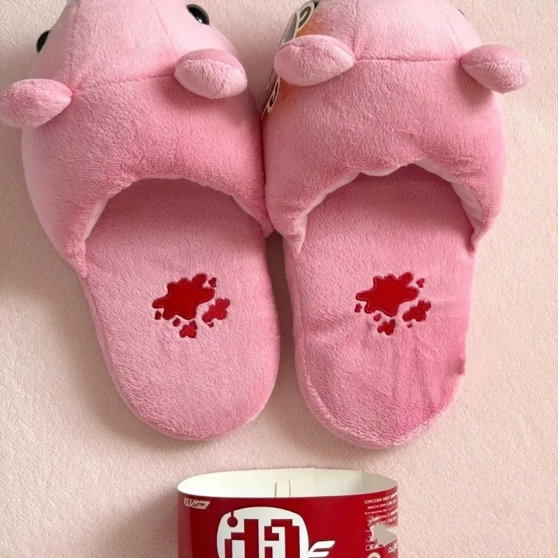 Gloomy Bear Anime Merchandise Cartoon Girls' Heart Cotton Slippers Creative Kawaii One-Size Indoor Plush Warm Slippers Wholesale view 2