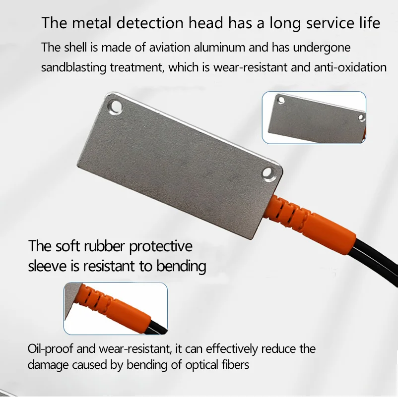 PARMA Matrix Area Fiber Sensor Diffuse & Through Beam Grating Amplifier For Object Counting Area Detection Industrial Precision