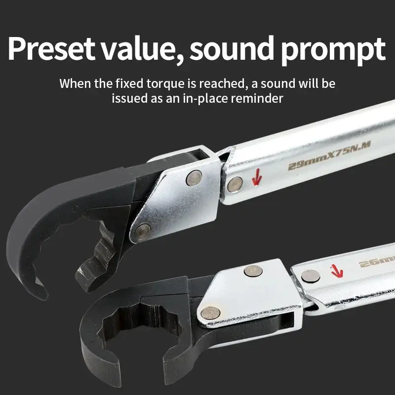 

Ratchet Torque Wrench ST-02L Tools Set High Precision Open End Wrench Apark Plug Air Conditioning Maintenance Tool