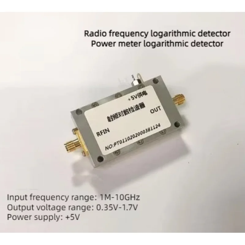 

RF Logarithmic Detector Power Meter Detection 10GHz Broadband DIY Power Meter