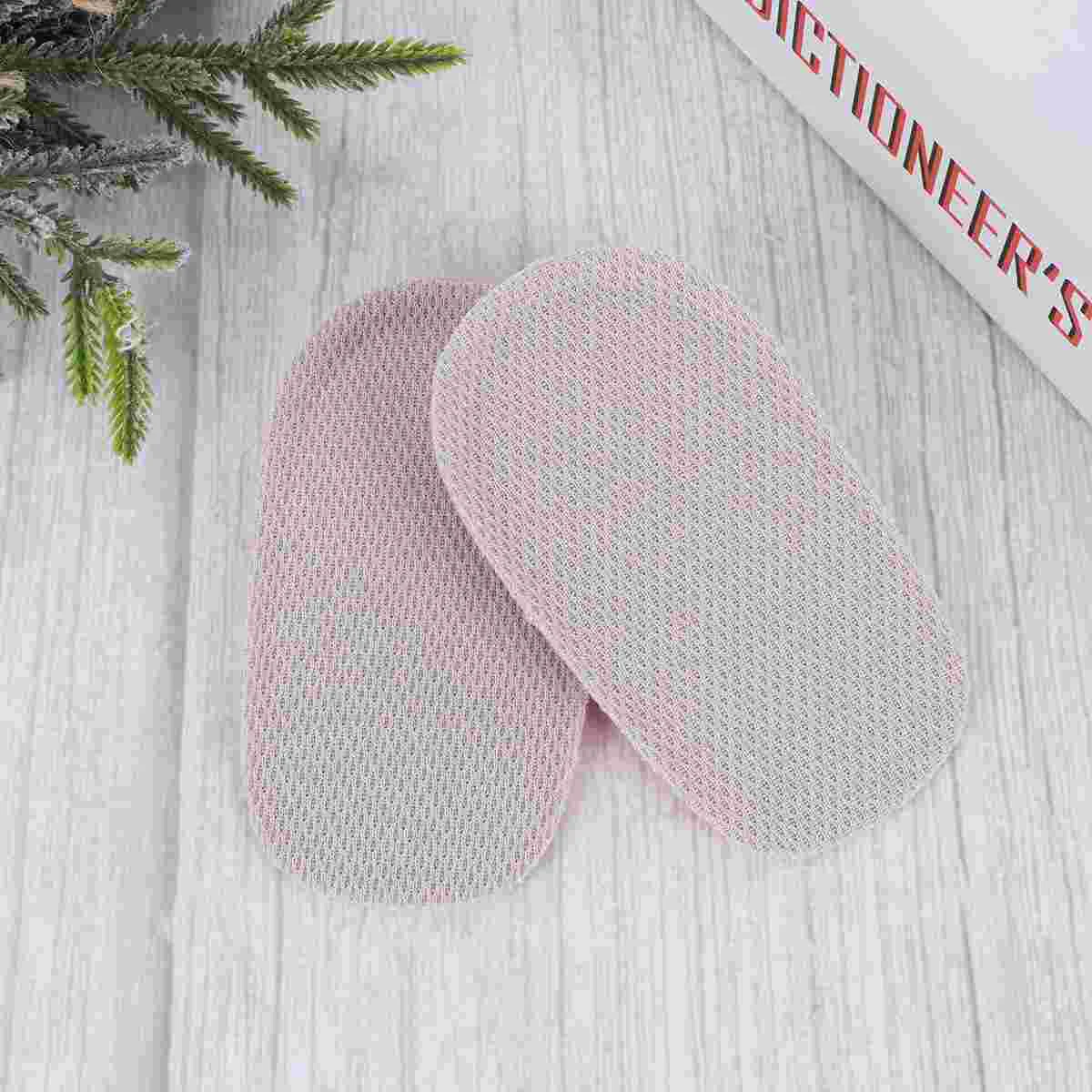 PU Shoe Inserts Breathable Insoles Comfortable Half Heightening Increase Pads Shoes Cushion