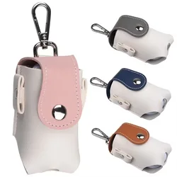 Golf Ball Waist Bag Storage Portable Leather Sports Bag Small Size Golf Accessories Hook Clip Fixed Storage Buckle Handbag