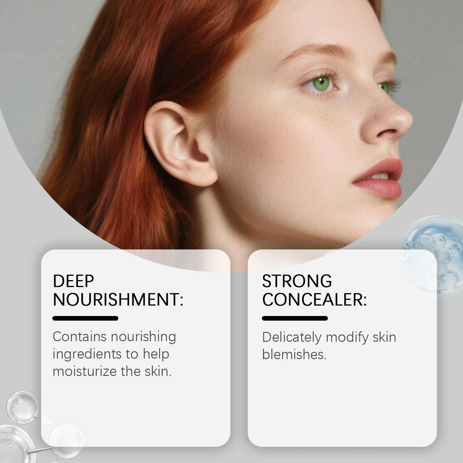 Correcteur pré-maquillage pour le visage, primaire, contrôle de l'huile, Pores invisibles, couverture mate, hydratant longue durée, maquillage naturel, 20g