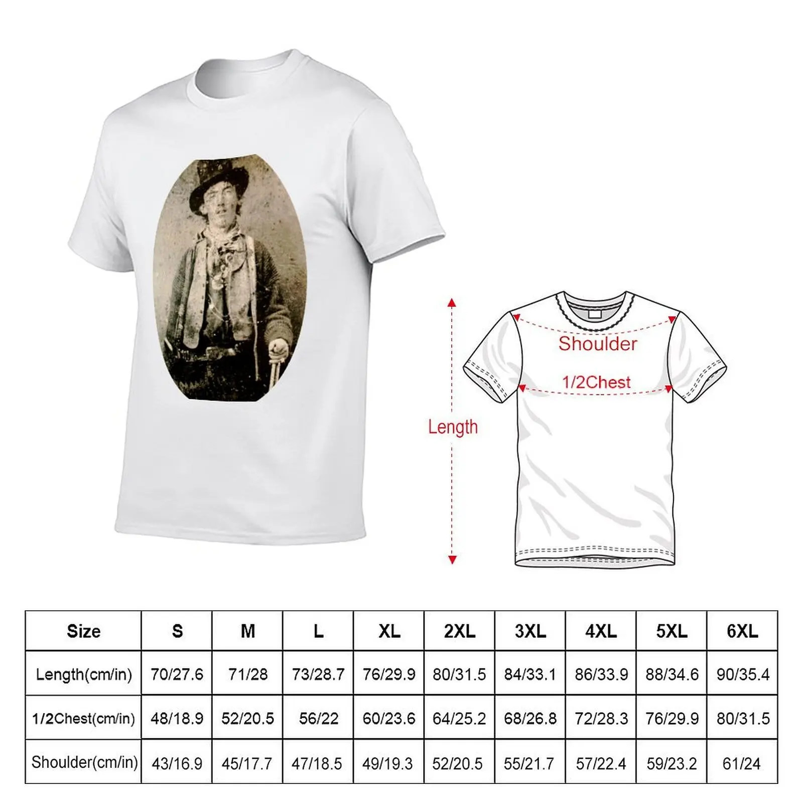 The Real Billy The Kid T-Shirt funny costumes quick-drying tee shirts for men