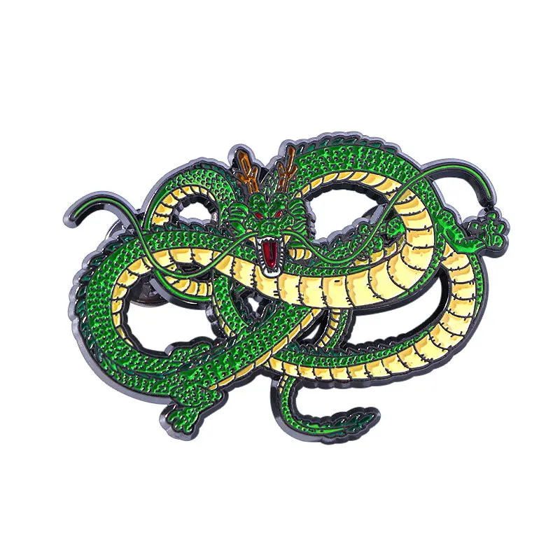 Japanese anime Dragon badge Cute dragon cartoon brooch student bag accessories enamel badge wholesale gift souvenirs to friends