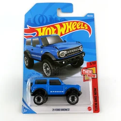 2021-100 Hot Wheels Cars21 FORD BRONCO 1/64 Metal Die-cast Model Collection Toy Vehicles