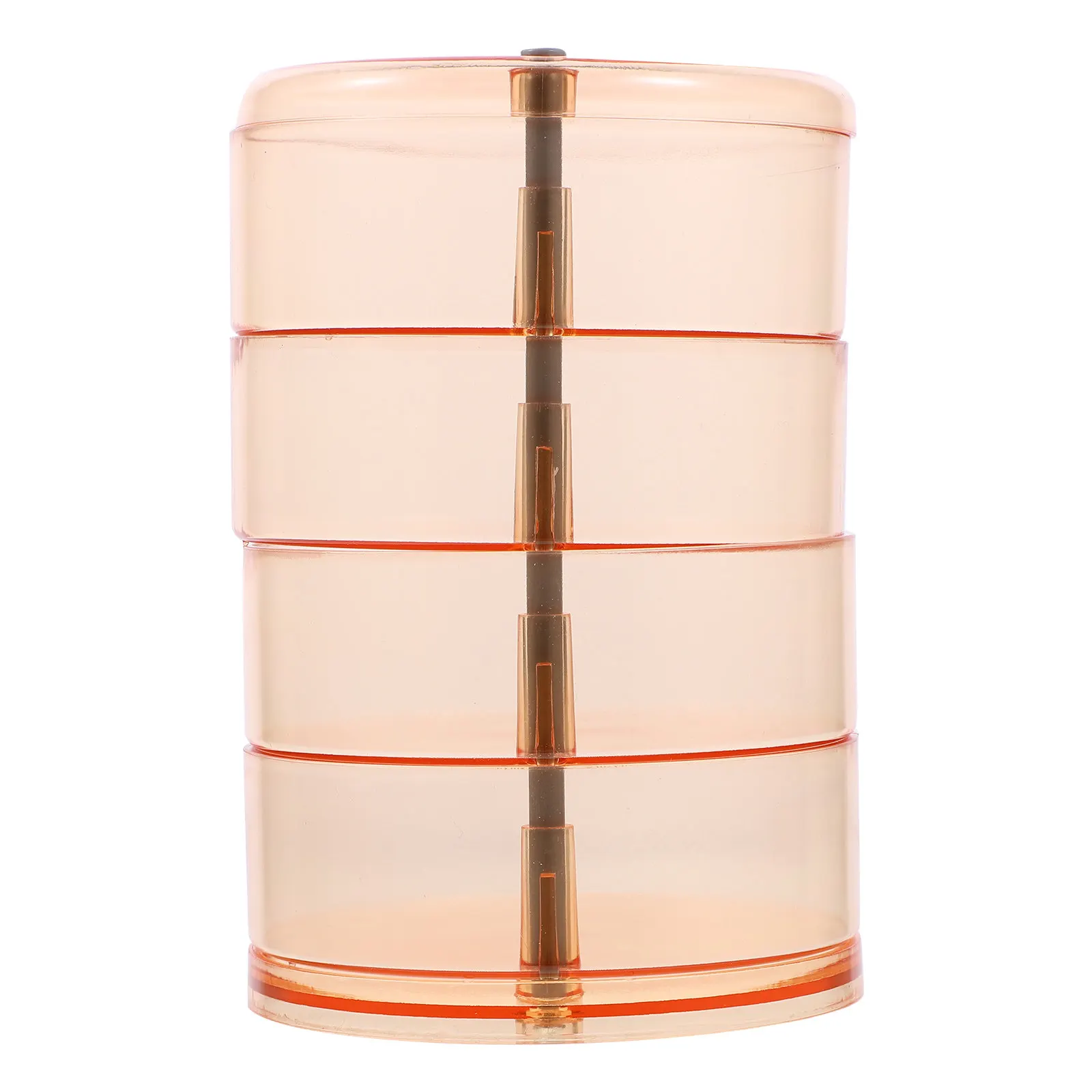 

Rotating Jewelry Organizer Box Multi-Layer Design with Partition Storage Function Jewelry Box for Women Earring Ring Necklace