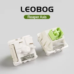 LEOBOG Reaper Linear Switch 100pcs 5-Pin 45gf Linear Switch with POM Stem Compatible for MX Keycaps